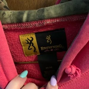 Browning women’s pink hoodie